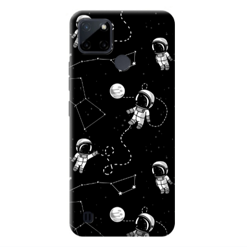 Realme C25Y Spacewarm Transparent Silicone TPU Θήκη