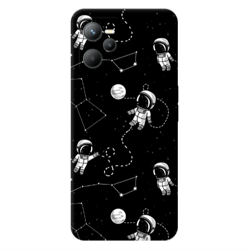 Realme C35 Spacewarm Transparent Silicone TPU Θήκη