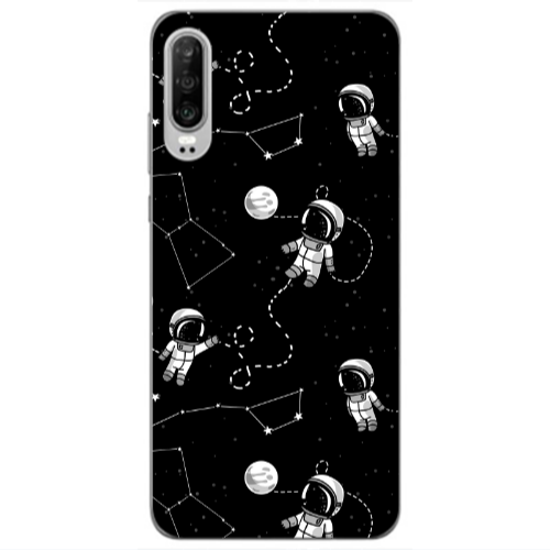 Huawei P30 Spacewarm Transparent Silicone TPU Θήκη