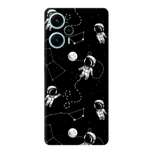 Xiaomi Poco F5 Spacewarm Transparent Silicone TPU Θήκη