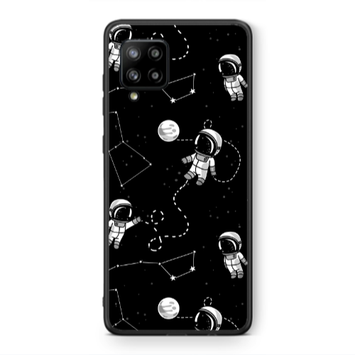 Samsung A42 5G Spacewarm Black Glossy Θήκη
