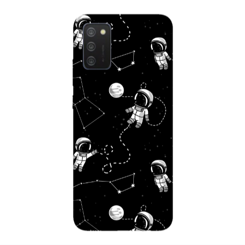 Samsung A02s Spacewarm Transparent Silicone TPU Θήκη