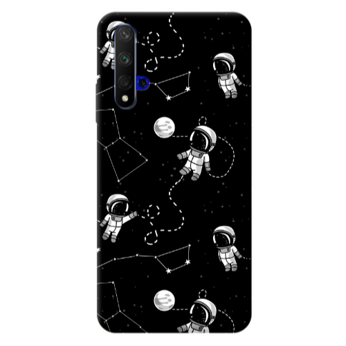 Huawei Nova 5 T Spacewarm Transparent Silicone TPU Θήκη