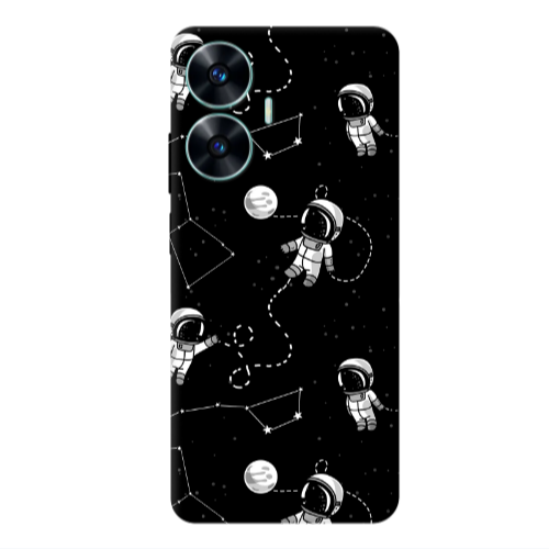 Realme C55 Spacewarm Transparent Silicone TPU Θήκη