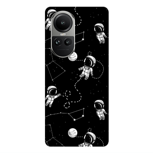 Oppo Reno10 5G Spacewarm Transparent Silicone TPU Θήκη