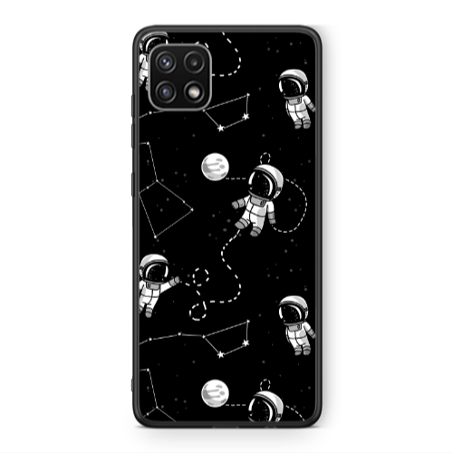 Samsung A22 5G Spacewarm Black Glossy Θήκη