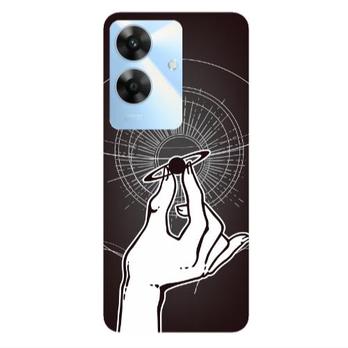 Realme Note 60 The planet in my hand Transparent Silicone TPU Θήκη