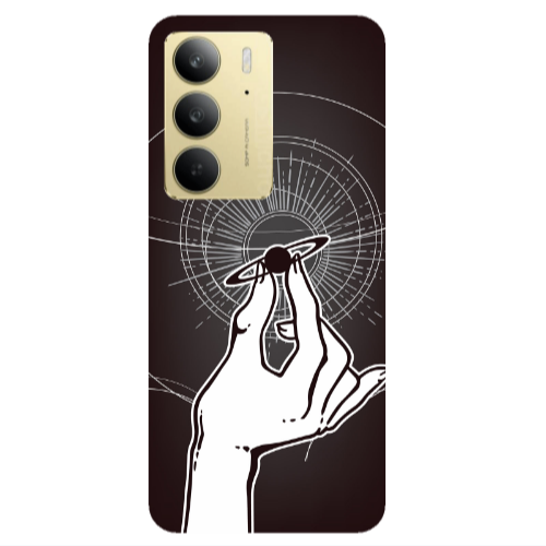 Realme C 75 The planet in my hand Transparent Silicone TPU Θήκη