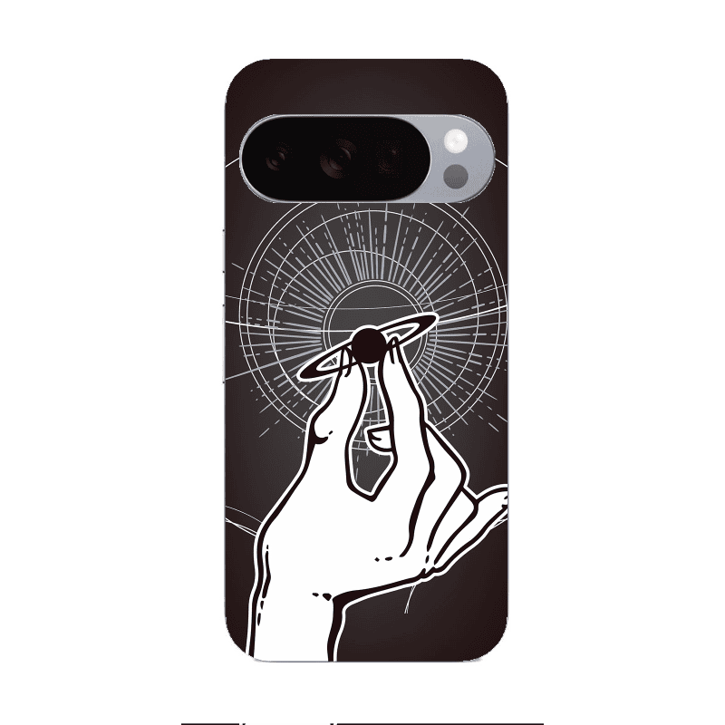 Google Pixel 10 Pro The planet in my hand Transparent Silicone TPU Θήκη