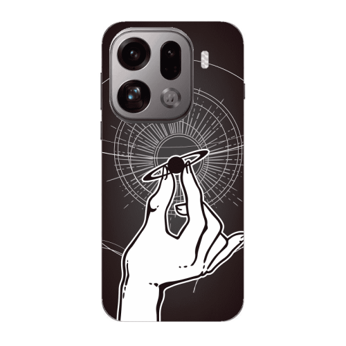 Oppo Find X9 Pro The planet in my hand Transparent Silicone TPU Θήκη
