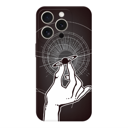 Apple iPhone 15 Pro The planet in my hand Transparent Silicone TPU Θήκη