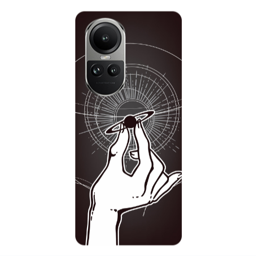 Oppo Reno10 5G The planet in my hand Transparent Silicone TPU Θήκη