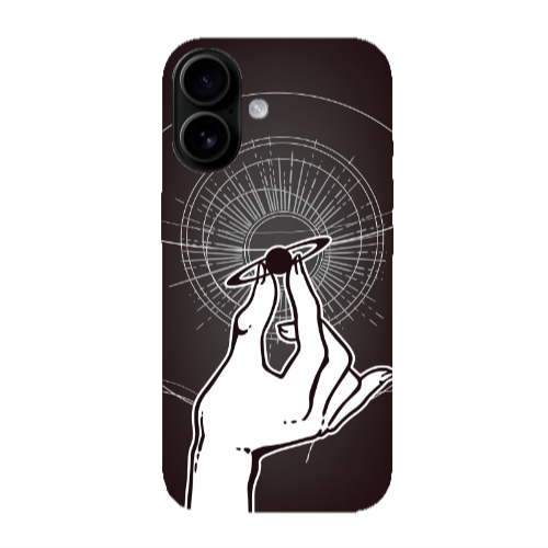 Apple Iphone 16 The planet in my hand Transparent Silicone TPU Θήκη