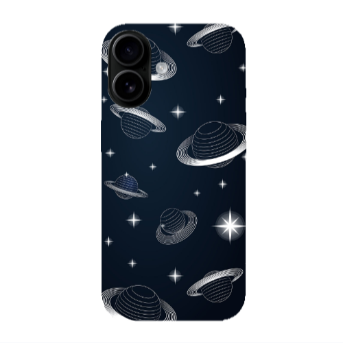 Apple Iphone 16 plus Bright Stars Transparent Silicone TPU Θήκη
