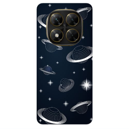 Xiaomi Poco X7 Bright Stars Transparent Silicone TPU Θήκη