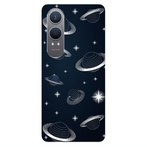 Oneplus Nord Ce 4 lite Bright Stars Transparent Silicone TPU Θήκη