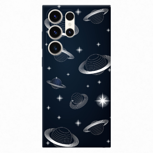 Samsung S25 Ultra Bright Stars Transparent Silicone TPU Θήκη
