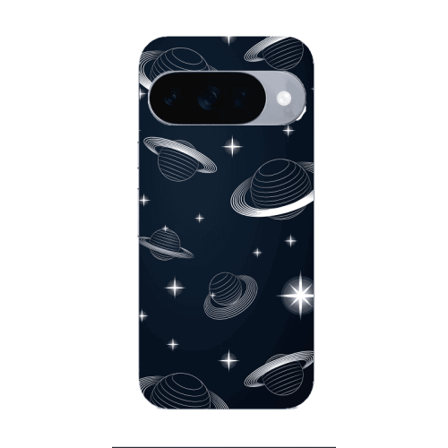 Google Pixel 10 Bright Stars Transparent Silicone TPU Θήκη