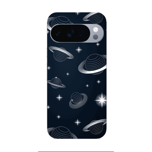 Google Pixel 10 Pro Bright Stars Transparent Silicone TPU Θήκη