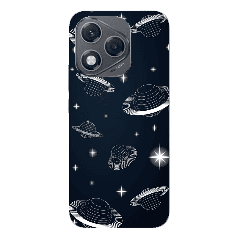 Honor 400 Lite Bright Stars Transparent Silicone TPU Θήκη