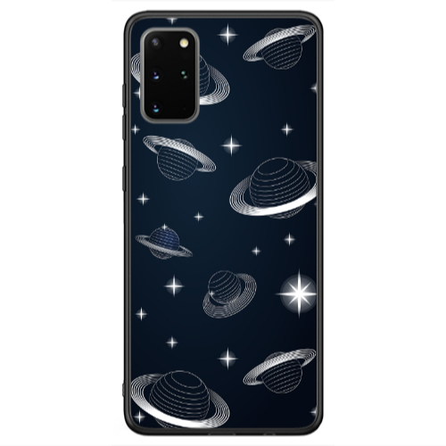 Samsung S20 FE Bright Stars Black Glossy Θήκη