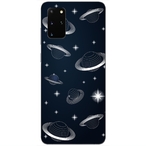 Samsung S20 Plus Bright Stars Transparent Silicone TPU Θήκη