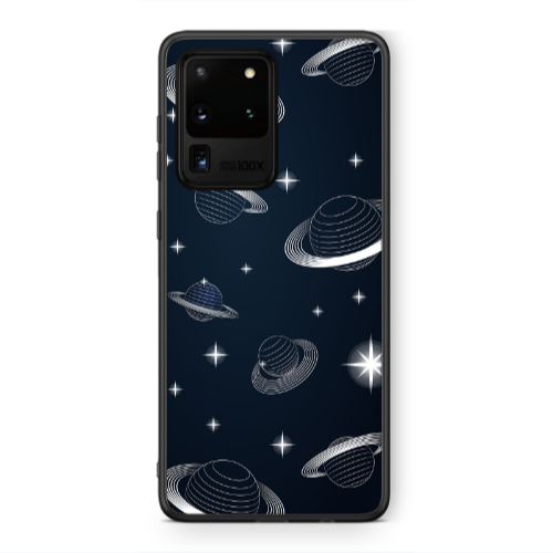 Samsung S20 Ultra Bright Stars Black Glossy Θήκη