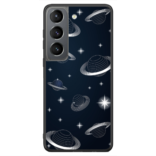 Samsung S21 Ultra Bright Stars Black Glossy Θήκη
