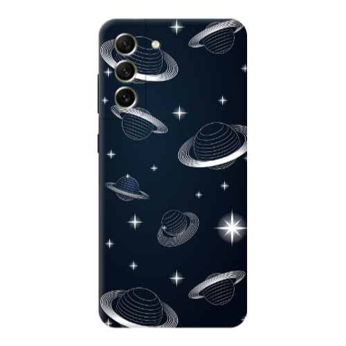 Samsung S22 Bright Stars Transparent Silicone TPU Θήκη