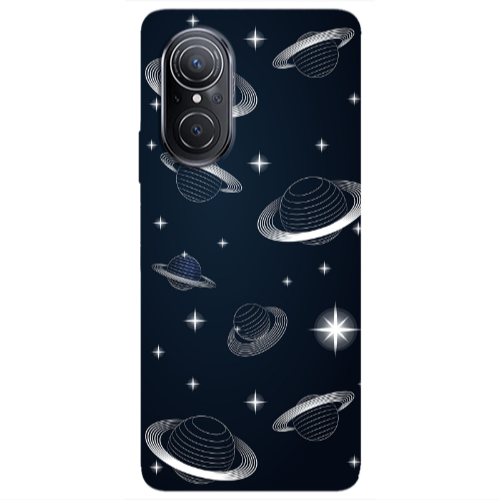 Huawei Nova 9 SE Bright Stars Transparent Silicone TPU Θήκη
