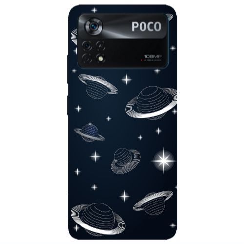Xiaomi Poco X4 Pro Bright Stars Transparent Silicone TPU Θήκη