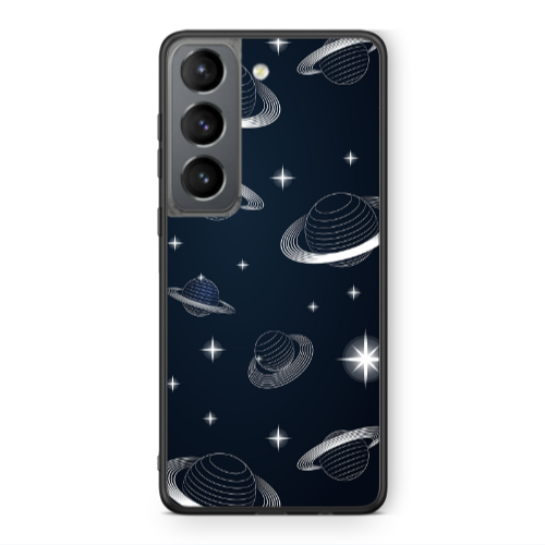 Samsung S21 PLUS Bright Stars Black Glossy Θήκη
