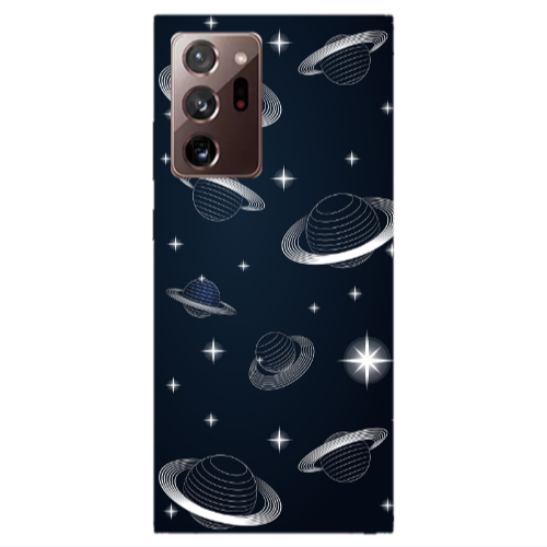 Samsung Note 20 Ultra Bright Stars Transparent Silicone TPU Θήκη
