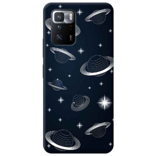 Xiaomi Poco X3 GT Bright Stars Transparent Silicone TPU Θήκη