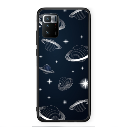 Xiaomi Poco X3 GT Bright Stars Black Glossy Θήκη