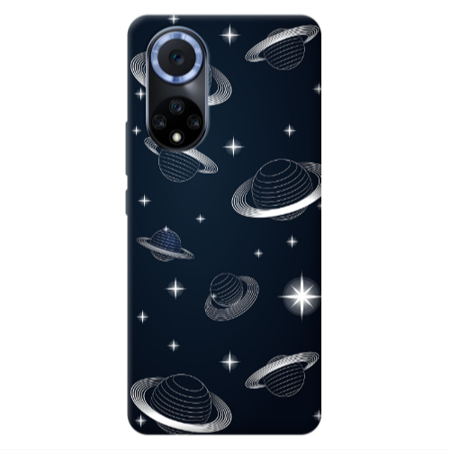 Huawei Nova 9 Bright Stars Transparent Silicone TPU Θήκη