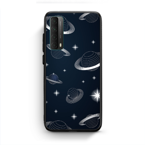 Huawei P Smart 2021 Bright Stars Black Glossy Θήκη