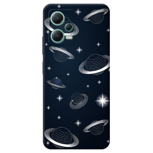 Xiaomi Redmi Note 12 Pro Plus 5G Bright Stars Transparent Silicone TPU Θήκη