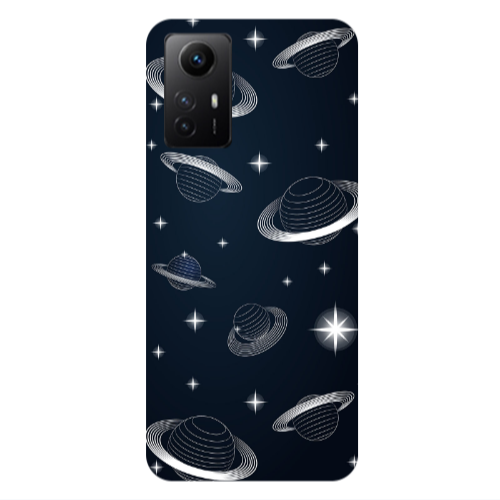 Xiaomi Redmi Note 12s Bright Stars Transparent Silicone TPU Θήκη