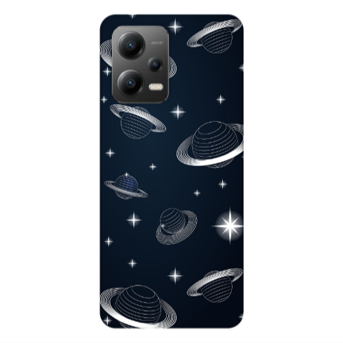 Xiaomi Poco X5 Bright Stars Transparent Silicone TPU Θήκη