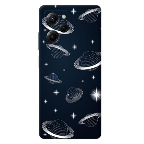 Xiaomi Poco X5 Pro Bright Stars Transparent Silicone TPU Θήκη
