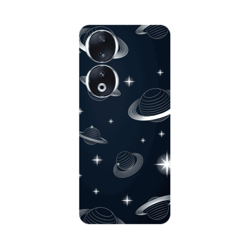 Honor 90 5G Bright Stars Transparent Silicone TPU Θήκη