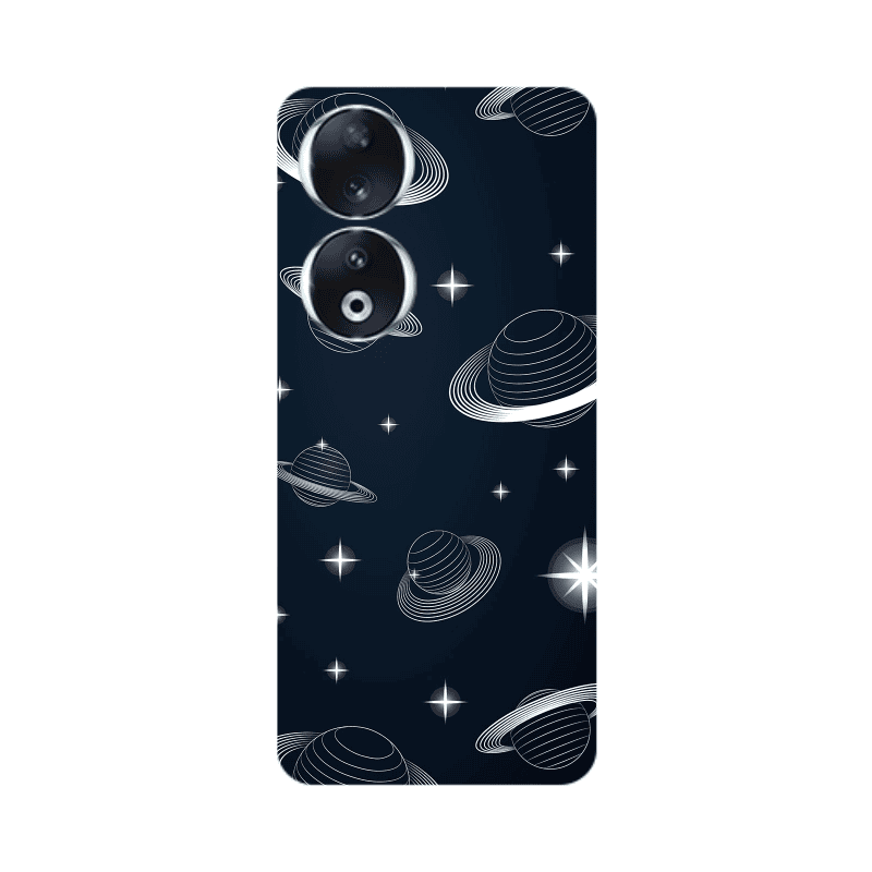 Honor 90 5G Bright Stars Transparent Silicone TPU Θήκη