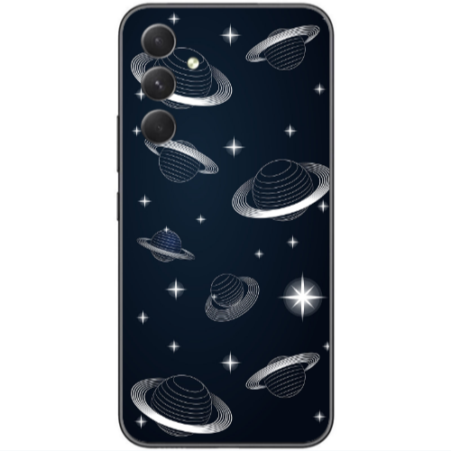 Samsung Galaxy A25 Bright Stars Transparent Silicone TPU Θήκη