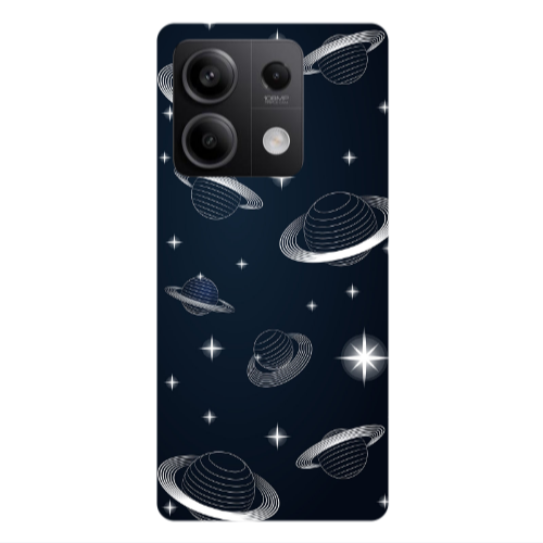 Xiaomi Redmi Note 13 5G Bright Stars Transparent Silicone TPU Θήκη