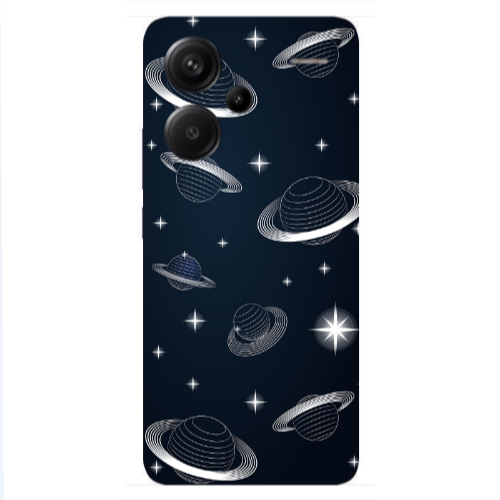 Xiaomi Redmi Note 13 Pro+ 5G  Bright Stars Transparent Silicone TPU Θήκη