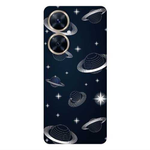 Huawei Nova 11i Bright Stars Transparent Silicone TPU Θήκη