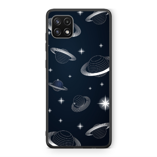 Samsung A22 5G Bright Stars Black Glossy Θήκη