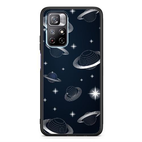 Xiaomi Poco M4 Pro 5G Bright Stars Black Glossy Θήκη