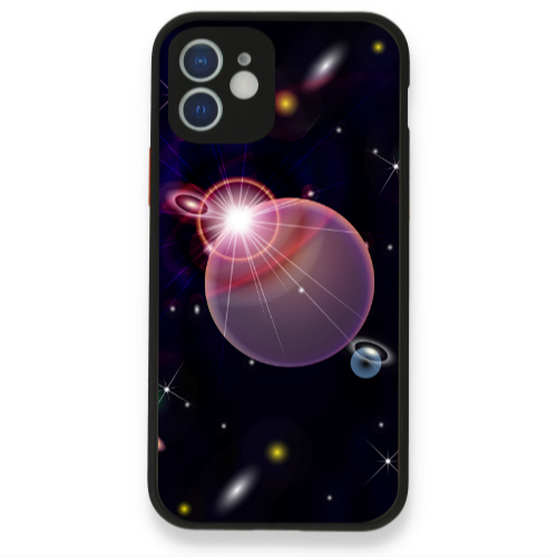 Apple iPhone 12 Bright sun Black Glossy Θήκη